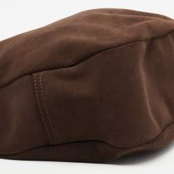 Mulberry Dark Brown Suede and Leather Effie Satchel