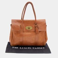 Mulberry Brown Leather Bayswater Satchel