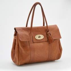Mulberry Brown Leather Bayswater Satchel