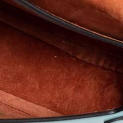 Pre Owned Mulberry Tricolor Leather Amberley Patchwork Shoulder Bag