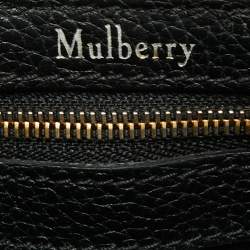 Pre Owned Mulberry Black Leather Bayswater Satchel