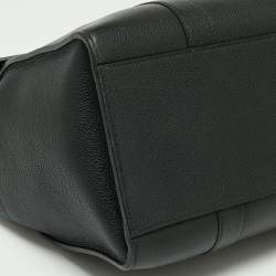 Pre Owned Mulberry Black Leather Bayswater Satchel