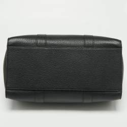 Pre Owned Mulberry Black Leather Bayswater Satchel