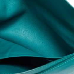 Mulberry Green Leather Envelope Wallet
