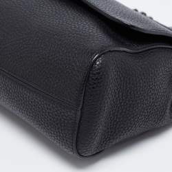 Pre Owned Mulberry Black Leather Lily Shoulder Bag