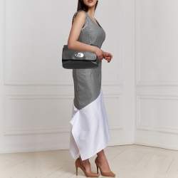 Pre Owned Mulberry Black Leather Lily Shoulder Bag