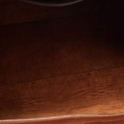 Mulberry Brown Grained Leather Zipped Bayswater Tote