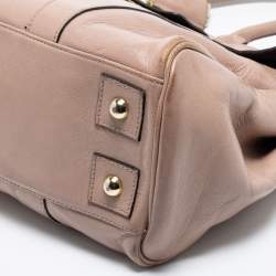 Mulberry Beige Leather Bayswater Satchel