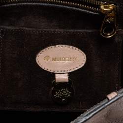 Mulberry Beige Leather Bayswater Satchel