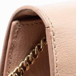 Pre Owned Mulberry Beige Leather Postman Lock Chain Shoulder Bag