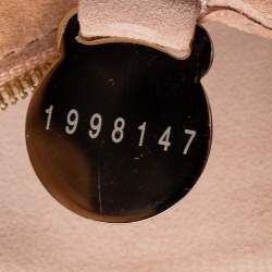 Pre Owned Mulberry Beige Leather Postman Lock Chain Shoulder Bag