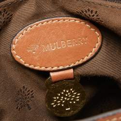 Pre Owned Mulberry Brown Leather Alexa Top Handle Bag