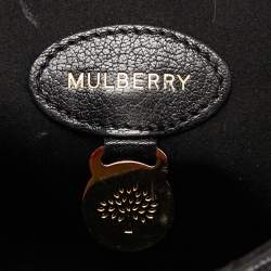 Mulberry Black Leather Medium Lily Shoulder Bag
