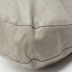 Mulberry Grey Leather Large Daria Hobo