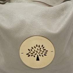 Mulberry Grey Leather Large Daria Hobo