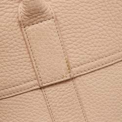 Pre Owned Mulberry Dusty Pink Grained Leather Bayswater Satchel