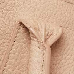 Pre Owned Mulberry Dusty Pink Grained Leather Bayswater Satchel