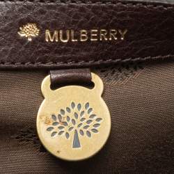 Pre Owned Mulberry Brown Leather Bayswater Satchel