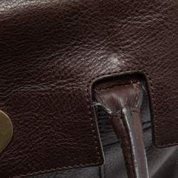 Pre Owned Mulberry Brown Leather Bayswater Satchel