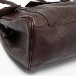 Pre Owned Mulberry Brown Leather Bayswater Satchel