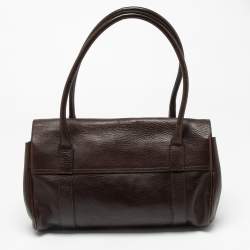 Pre Owned Mulberry Brown Leather Bayswater Satchel