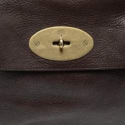 Pre Owned Mulberry Brown Leather Bayswater Satchel