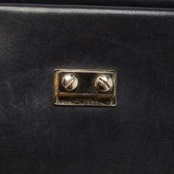 Pre Owned Mulberry Black Leather Kensel Shoulder Bag