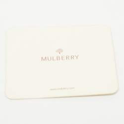 Pre Owned Mulberry Black Leather Effie Flap Hobo