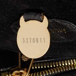 Mulberry Black Python Embossed Leather Bayswater Satchel