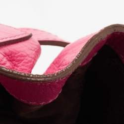 Pre Owned Mulberry Pink Leather Alexa Satchel