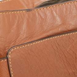 Pre Owned Mulberry Brown Leather Bayswater Top Handle Bag