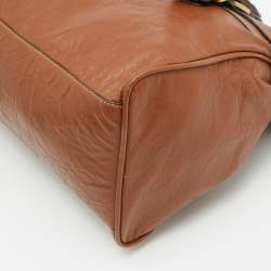 Pre Owned Mulberry Brown Leather Bayswater Top Handle Bag