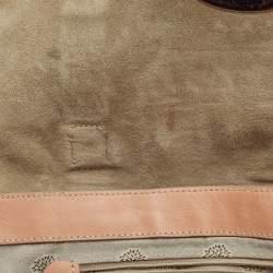 Mulberry Peach Leather Oversized Alexa Satchel