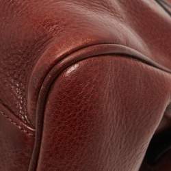 Pre Owned Mulberry Brown Leather Small Bayswater Satchel