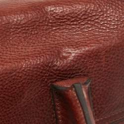 Pre Owned Mulberry Brown Leather Small Bayswater Satchel