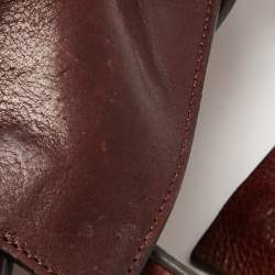 Pre Owned Mulberry Brown Leather Small Bayswater Satchel