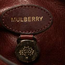 Pre Owned Mulberry Brown Leather Small Bayswater Satchel
