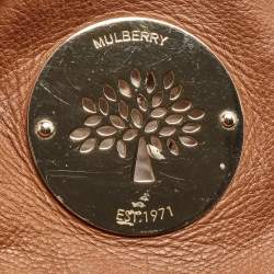 Pre Owned Mulberry Brown Leather Large Daria Hobo