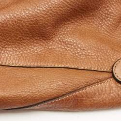 Pre Owned Mulberry Brown Leather Large Daria Hobo