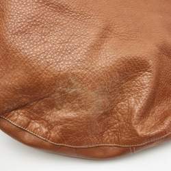 Pre Owned Mulberry Brown Leather Large Daria Hobo