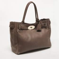 Mulberry Grey Leather Bayswater Tote