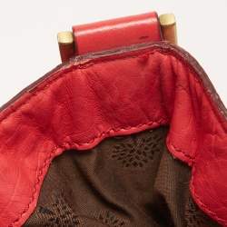 Pre Owned Mulberry Pink Leather Oversized Alexa Satchel Bag