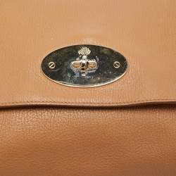Mulberry Tan Leather Medium Lily Shoulder Bag