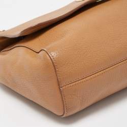 Mulberry Tan Leather Medium Lily Shoulder Bag
