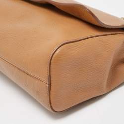 Mulberry Tan Leather Medium Lily Shoulder Bag