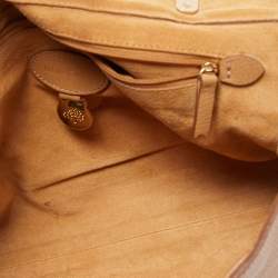 Mulberry Tan Leather Medium Lily Shoulder Bag
