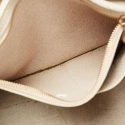 Pre Owned Mulberry Off White Leather Bayswater Satchel