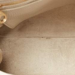 Pre Owned Mulberry Off White Leather Bayswater Satchel