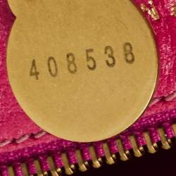 Pre Owned Mulberry Pink/Purple Ombre Leather Bayswater Satchel