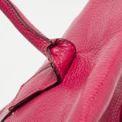 Pre Owned Mulberry Pink/Purple Ombre Leather Bayswater Satchel